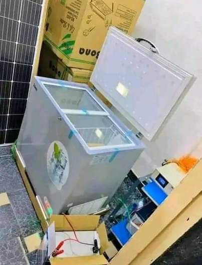 A picture of PROMO PROMO PROMO Solar freezer is 80 000 for the