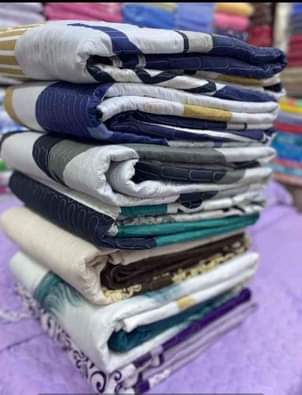 A picture of New designs cotton bedspreads Package has One bedsheet two pillowcases