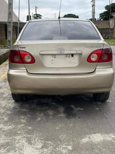 A picture of Toyota Corolla 2007 AC and engine Untempted 4 650M located