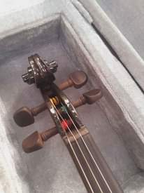 A picture of URGENT SALE Black Cremona Violin full size