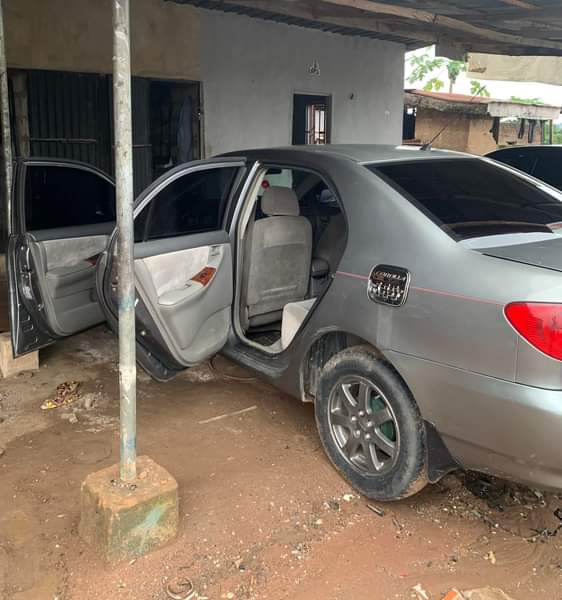 A picture of 2004 Corolla for sale in umuahia Abia state Engine untouched