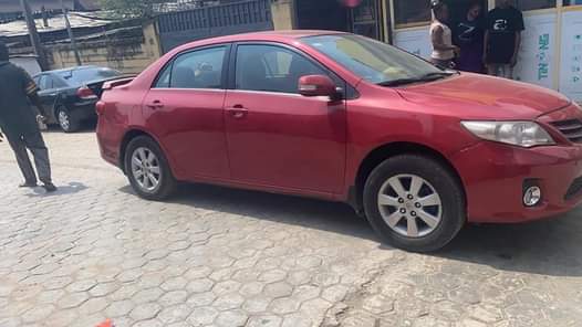 A picture of Registered 2011 Toyota corolla baked on first body engine and