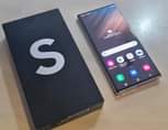 A picture of SAMSUNG S22 ULTRA 30 DISCOUNT STORAGE 512GB RAM 12GB PRICE