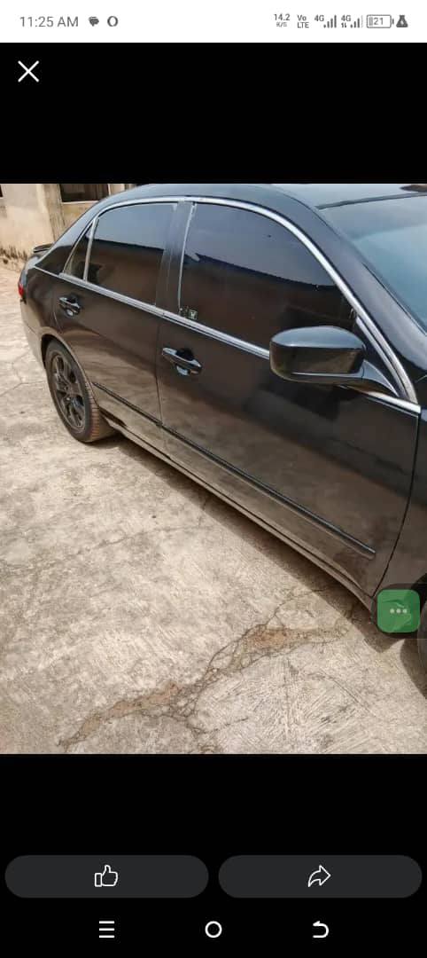 A picture of Honda accord EOD