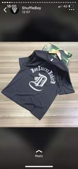 A picture of T shirts
