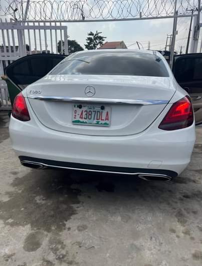 A picture of 2019 Mercedes Benz C300 Price 38M Lagos everything blessed
