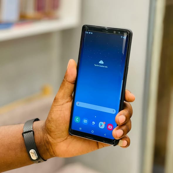 A picture of Samsung galaxy note 8