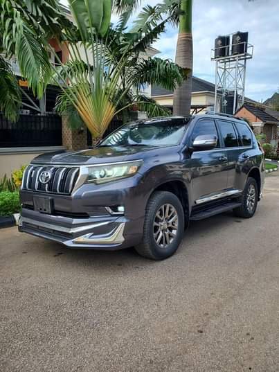 A picture of Toyota Landcruiser Prado 2012 upgraded to 2022 model