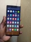 A picture of Samsung galaxy note 9 for sale at only 450k with