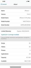 A picture of Android version Iphone 12 pro max