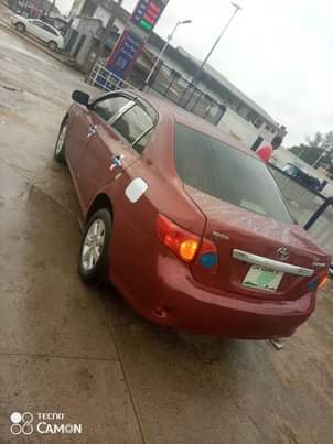 A picture of Belgium grade very clean and sharp 2010 model Toyota Corolla