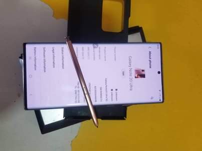 A picture of Galaxy note 20 ultra