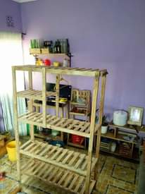 A picture of Kabati la nguo la wazi.