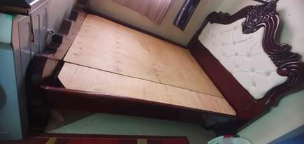 A picture of Bed and mattress