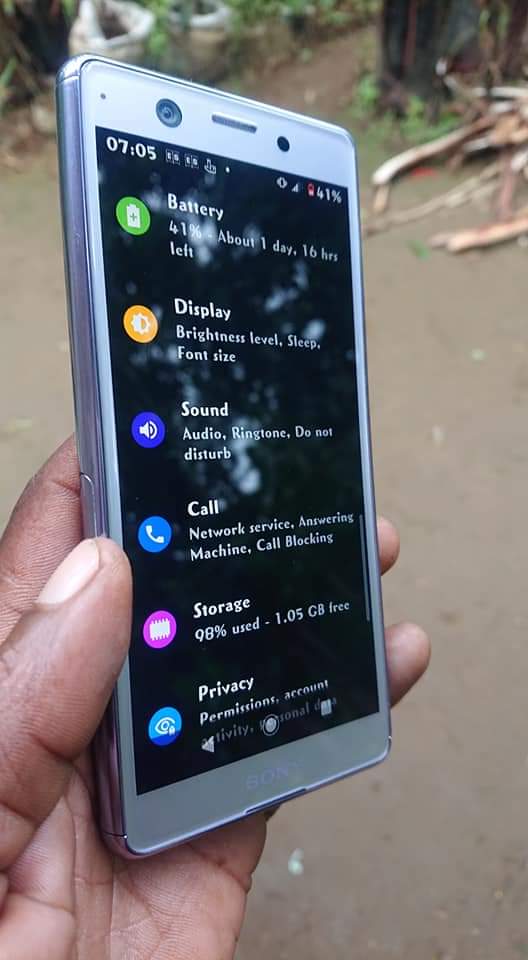 A picture of Sony xperia ace 0687567155