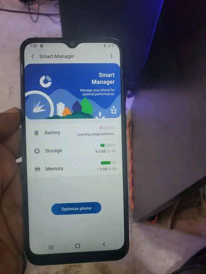 A picture of Samsung Galaxy