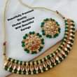 A picture of Kundan pearl necklace set