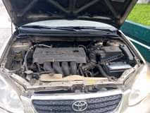 A picture of Sharp Toyota Corolla model 07 pure first body engine of