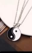 A picture of Yin yang necklaces