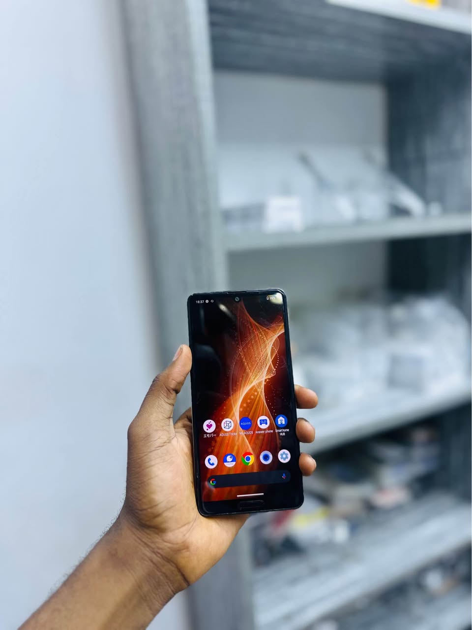 A picture of Aquos Sense 5G