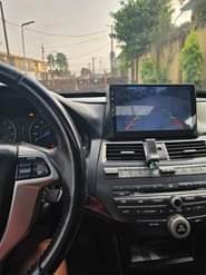 A picture of 2010 Honda Accord Crosstour Registered Android screen with BT rev