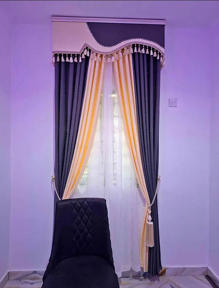 A picture of Turkish curtains
