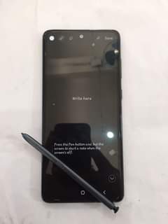 A picture of Note 10 lite