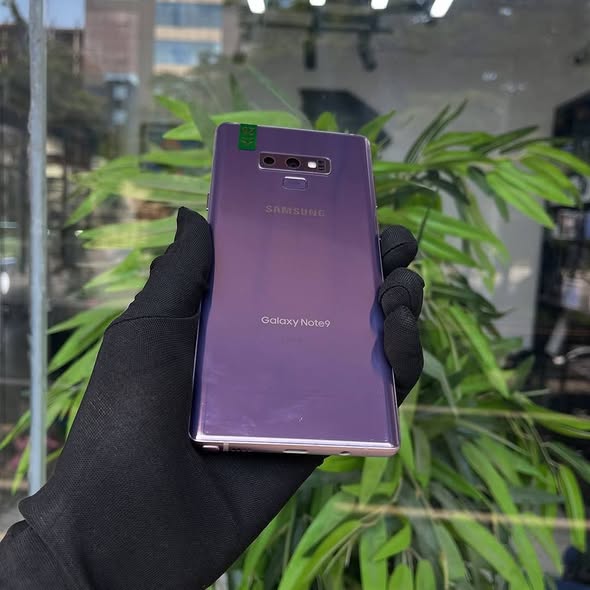 A picture of Samsung note 9