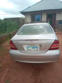 A picture of Benz c class 2003