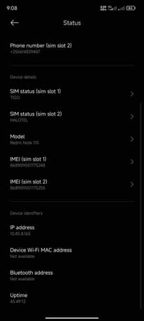 A picture of REDMI NOTE 11 S