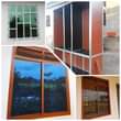 A picture of UPVC WINDOWS dable grass 5 5 670000 Aluminium windows 8cm