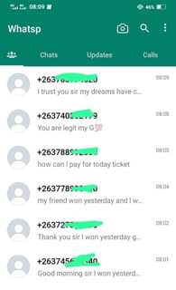 A picture of Add your active WhatsApp number I add you to my