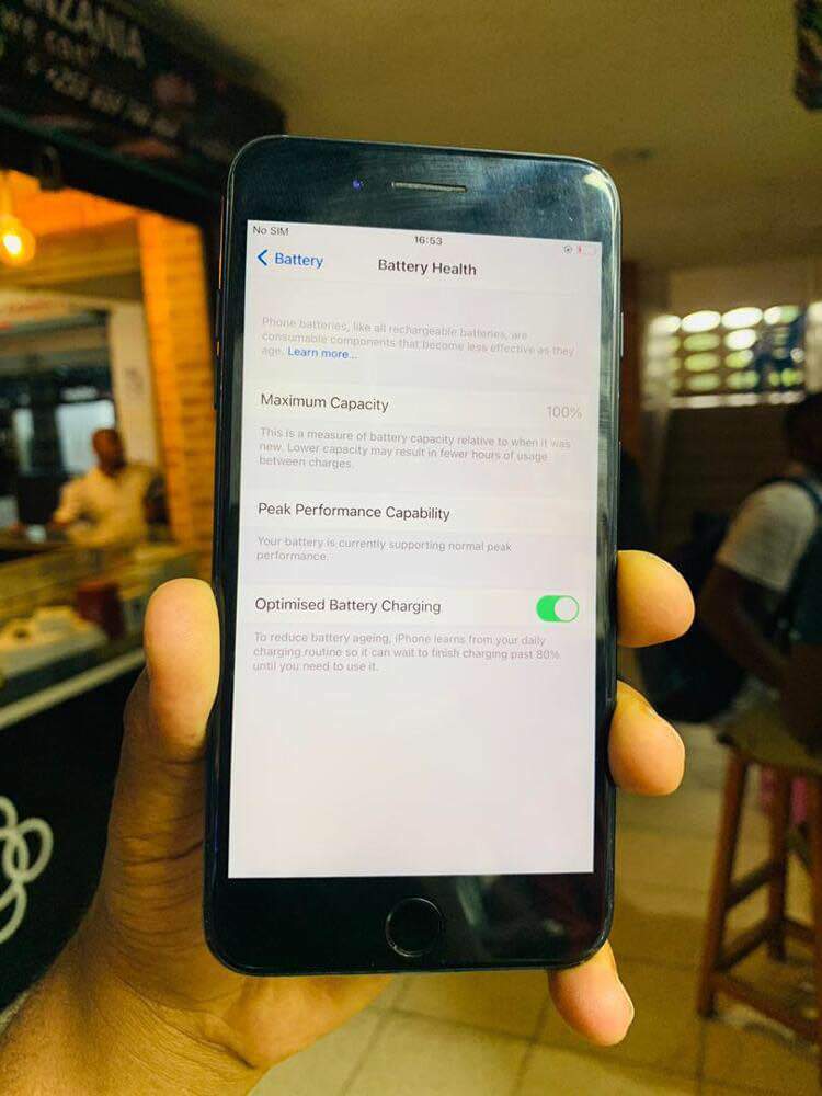 A picture of iPhone 7plus