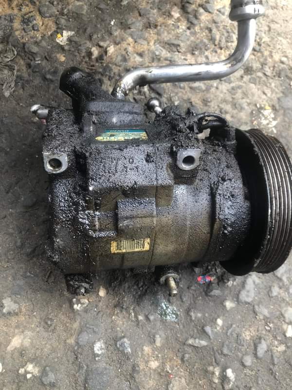 A picture of Inbox me for your car A C compressor WhatsApp or