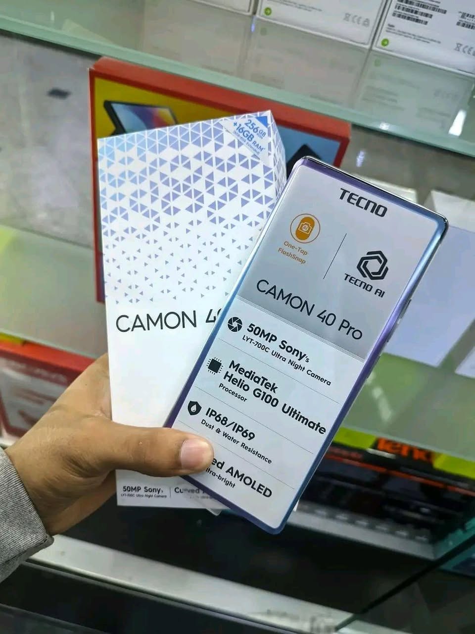 A picture of Original Tecno Camon 40 pro