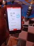 A picture of SHARP 704SH has 32gb ram 3 at 100k only