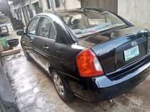 A picture of Hyundai accent 2008. Automatic