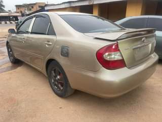 A picture of Neatly Nigeria used Camry 2003 for sale everything works perfectly