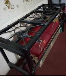 A picture of Commercial gas burners