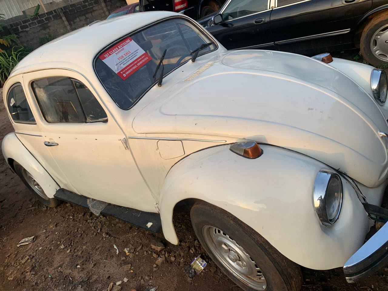 A picture of Volkswagen beetle vintage 1500 buy and drive going for just