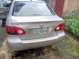 A picture of Accidented Corolla for sale Front bumper radiator airbag front grill
