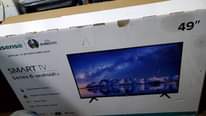 A picture of Hisense 49 android tv smart boxed call 0751842298