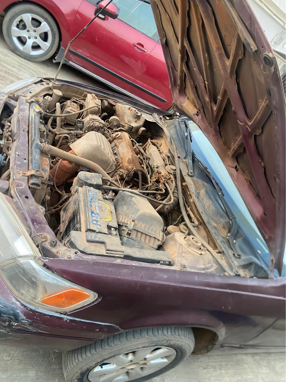 A picture of DISTRESSTOYOTA CAMRY PENCIL LIGHT SOUND ENGINE AND GEAR BUY AND