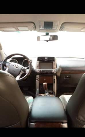 A picture of 2012 model Toyota Prado Registered but not used Nothing to