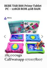 A picture of Kids and Adult Tablets are available for sell. Price range