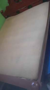 A picture of  kitanda godoro vyote 80k . . sofa 70k 