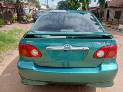 A picture of Corolla S Flashed on Firstbody Dm or Call 07063306085 Price