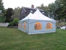A picture of TENTS... ON SALE NOW... I WANT MONEY NOW... ALL SIZES