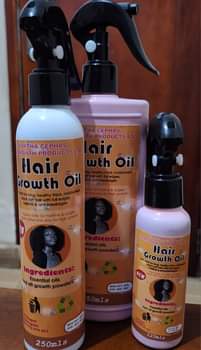 A picture of Martha Cephas hair growth products