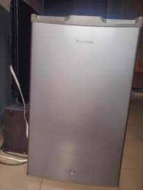 A picture of Hisense table top fridge